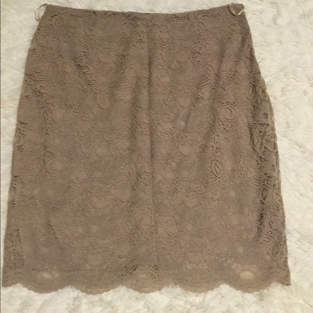 MNG BY MANGO Lace Skirt NWOT SZ XL